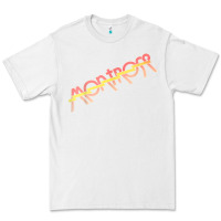 White montrose Premium Tee - linhVisuals