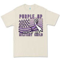Bone purple up month of the military child Premium Tee - linhVisuals