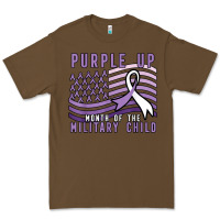 Cacao purple up month of the military child Premium Tee - linhVisuals