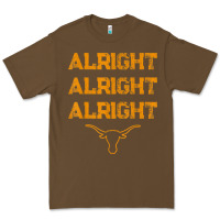 Cacao texas pride state usa alright alright alright t shirt Premium Tee - linhVisuals