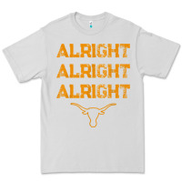 Dove Grey texas pride state usa alright alright alright t shirt Premium Tee - linhVisuals