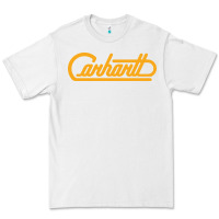 White CARHARTT Premium Tee - linhVisuals