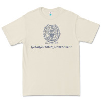 Bone georgetown university Premium Tee - linhVisuals