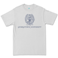 Dove Grey georgetown university Premium Tee - linhVisuals