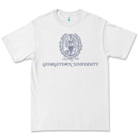 White georgetown university Premium Tee - linhVisuals