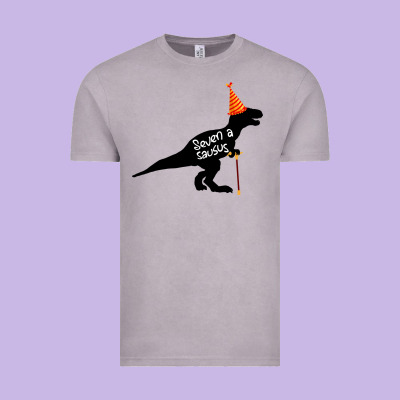 Seven A Saurus Vintage Tee Designed By Bettercallsaul