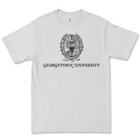 Dove Grey georgetown university Premium Tee - linhVisuals