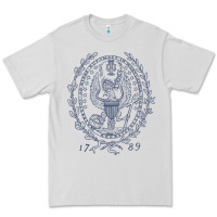 Dove Grey georgetown university Premium Tee - linhVisuals