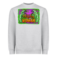 Heather Grey witchy woman hands Heavyweight Sweatshirt - Jasminsmagicworld