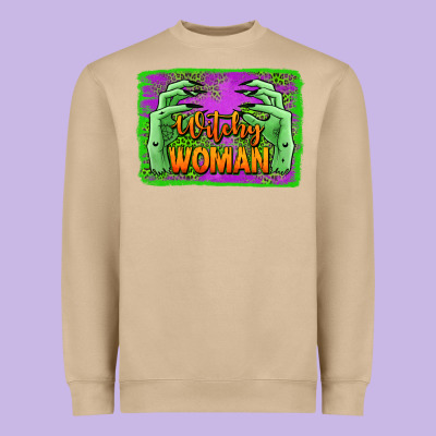 Witchy Woman Hands Heavyweight Sweatshirt Designed By Jasminsmagicworld