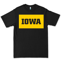 Black University of Iowa, UIowa, Iowa, apparel Premium Tee - linhVisuals