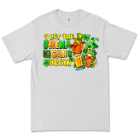 Dove Grey Let the shenanigans begin St. Patrick's Day Premium Tee - FaDigitalArtStudio
