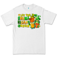 White Let the shenanigans begin St. Patrick's Day Premium Tee - FaDigitalArtStudio