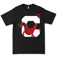 Black suny cortland red dragons Premium Tee - linhVisuals