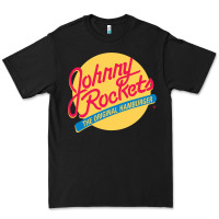 Black johnny rockets Premium Tee - linhVisuals