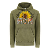 Vintage Olive mom sunflower Vintage Hoodie - RacoonDesign