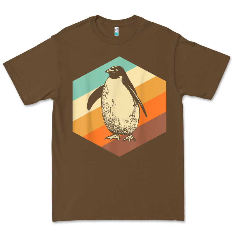 Penguin Retro Vintage Style Penguin Premium Tee by linhVisuals | Teevron