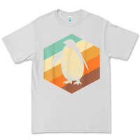 Dove Grey penguin retro vintage style penguin Premium Tee - linhVisuals
