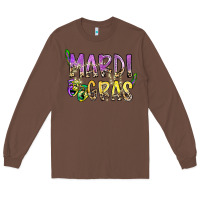 Chestnut mardi gras Long Sleeve Tee - SublimationCraftShop