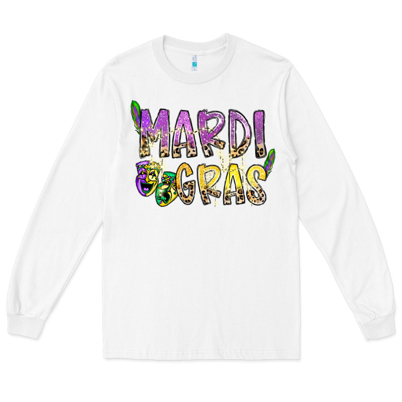 Mardi Gras Long Sleeve Tee by SublimationCraftShop | Teevron