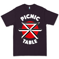 Plum picnic table parody Premium Tee - linhVisuals