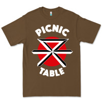 Cacao picnic table parody Premium Tee - linhVisuals