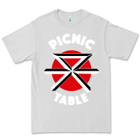 Dove Grey picnic table parody Premium Tee - linhVisuals