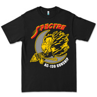 Black AC 130 Gunship New Spectre Premium Tee - linhVisuals