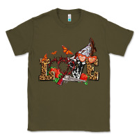 Army Green western love for cowgirls olivia Classic Tee - OliviaCreatesArt
