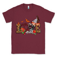 Burgundy western love for cowgirls olivia Classic Tee - OliviaCreatesArt