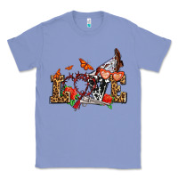 Colony Blue western love for cowgirls olivia Classic Tee - OliviaCreatesArt
