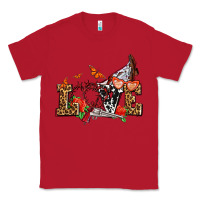 Red western love for cowgirls olivia Classic Tee - OliviaCreatesArt
