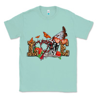 Seafoam western love for cowgirls olivia Classic Tee - OliviaCreatesArt