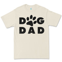Dog Dad Classic Design Paw Gift T Shirt Premium Tee | Teevron