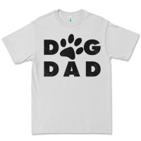 Dove Grey dog dad classic design paw gift t shirt Premium Tee - linhVisuals