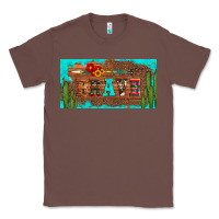 Chestnut brave turquoise leopard cactus and floral arrow licanse plate Classic Tee - Artiststas