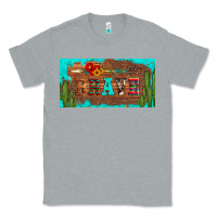 Heather Grey brave turquoise leopard cactus and floral arrow licanse plate Classic Tee - Artiststas