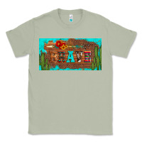 Matcha brave turquoise leopard cactus and floral arrow licanse plate Classic Tee - Artiststas