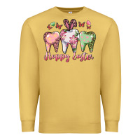 Antique Gold happy easter dental Premium Sweatshirt - RanaPortraitStore
