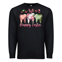 Black happy easter dental Premium Sweatshirt - RanaPortraitStore