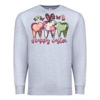 Heather Grey happy easter dental Premium Sweatshirt - RanaPortraitStore