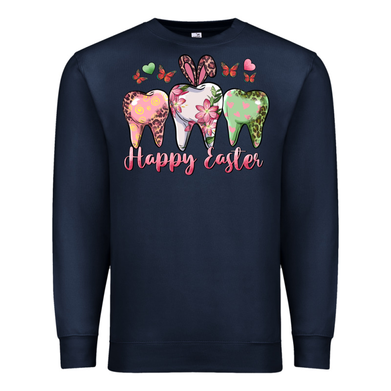 Happy Easter Dental Premium Sweatshirt by RanaPortraitStore | Teevron