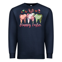 Navy happy easter dental Premium Sweatshirt - RanaPortraitStore