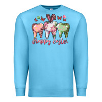 Ocean Blue happy easter dental Premium Sweatshirt - RanaPortraitStore