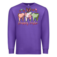 Purple happy easter dental Premium Sweatshirt - RanaPortraitStore