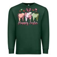 Sports Green happy easter dental Premium Sweatshirt - RanaPortraitStore
