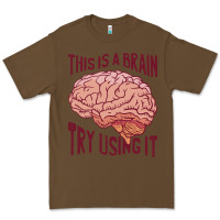 Cacao Brain Premium Tee - linhVisuals