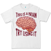 White Brain Premium Tee - linhVisuals