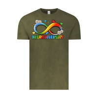 Vintage Olive neurodiversity Vintage Tee - LillyAllenDesigns