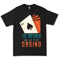 Black Casino Premium Tee - linhVisuals